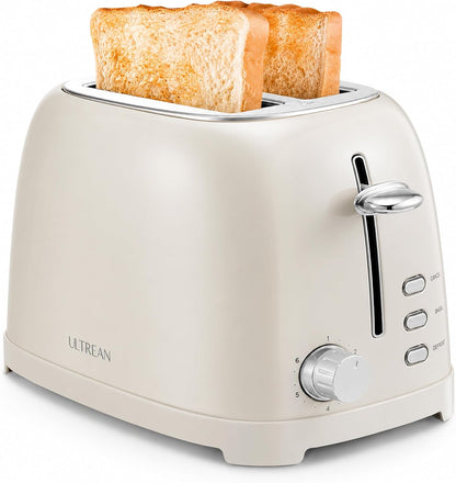 Toaster 2 Slice with Extra-Wide Slot for Toasting Bagels, Breads, Waffles & More, Stainless Steel Material with Removable Crumb Tray, 6 Browning Settings1