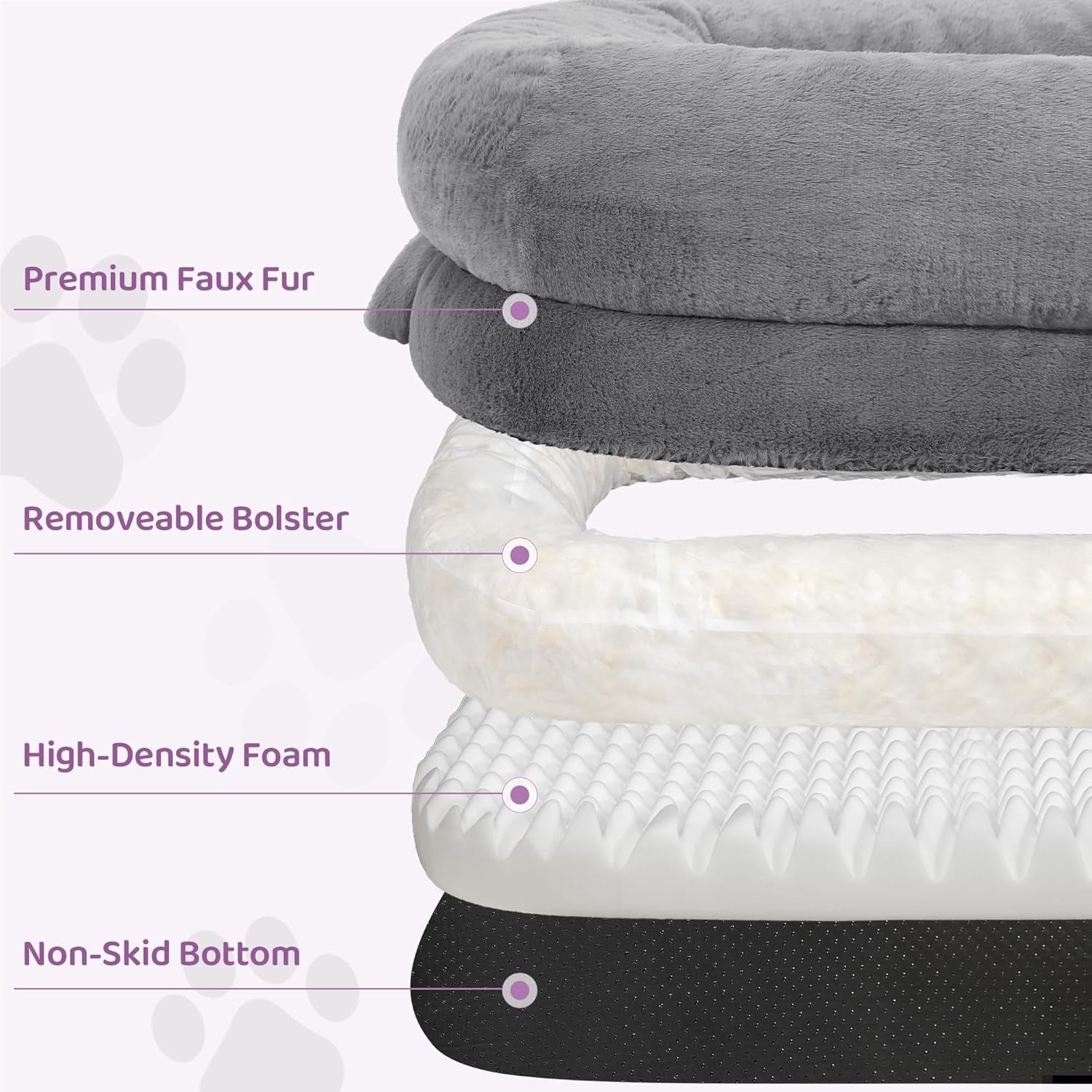 murago-human-dog-bed-for-adults-71x43x10-light-grey-long-human-size-dog-bed-removable-cover-orthopedic-design