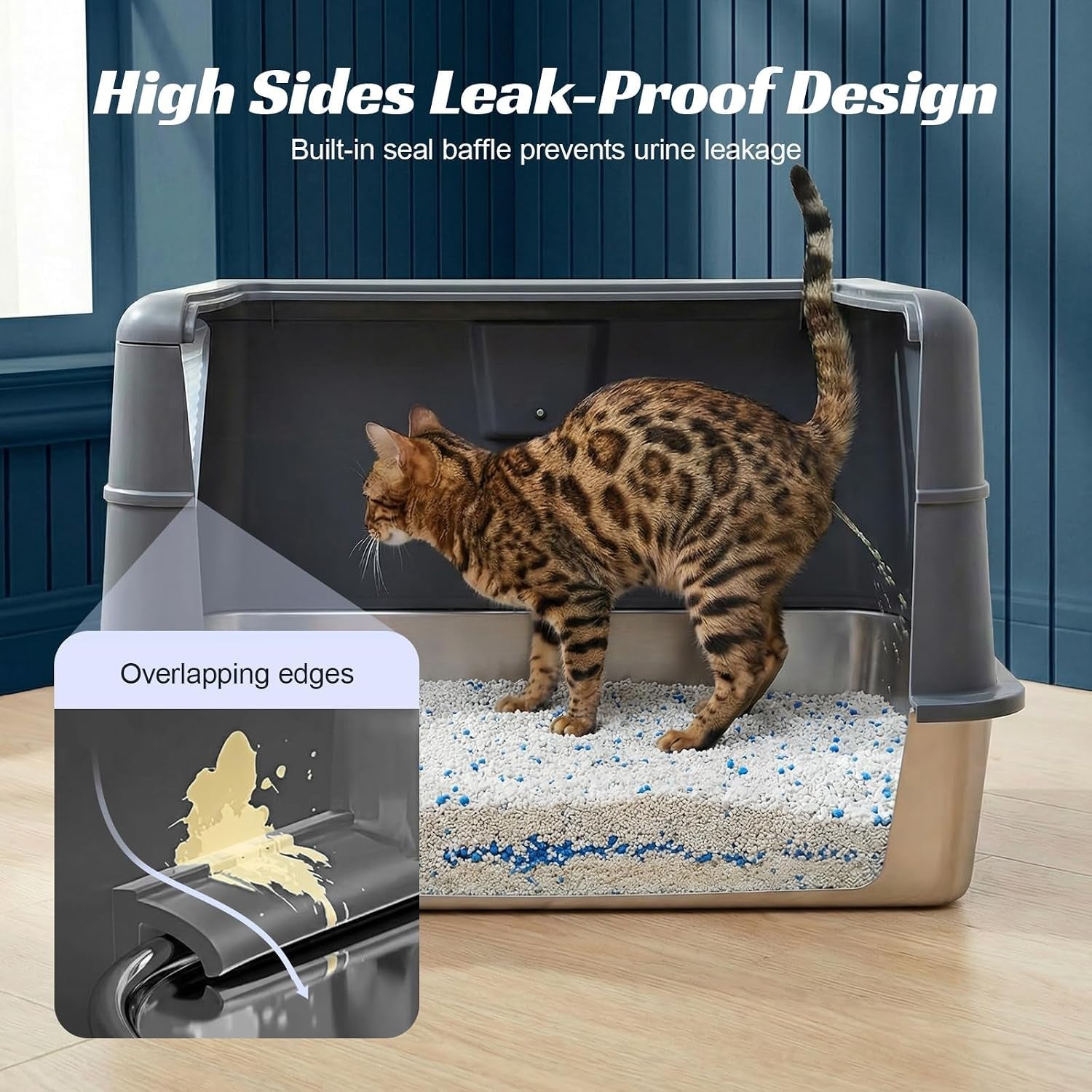 stainless-steel-litter-box-extra-large-enclosed-cat-litter-box-with-dual-entry-odor-control-lid-tool-free-assembly-premium-metal-litter-box-for-cats-multi-cat-dog-proof-homes-grey
