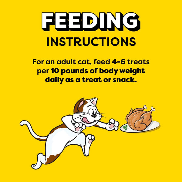 Temptations Tender Fills Adult Cat Treats, Festive Feast Flavor, 11.6 Oz | 2X More Creamy Filling than Classic, Real Meat, No Artificial Flavors, Crunchy Shell with Soft Center, Resealable Pouch8