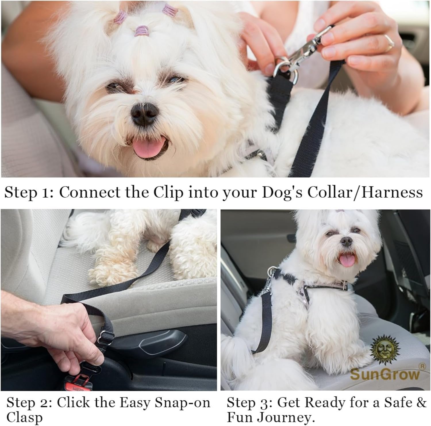 sungrow-dog-seat-belt-for-car-adjustable-nylon-pet-seatbelt-supports-all-cars-dog-car-leash-seat-belt-seatbelt-for-dogs-cats-ferrets-travel-harness