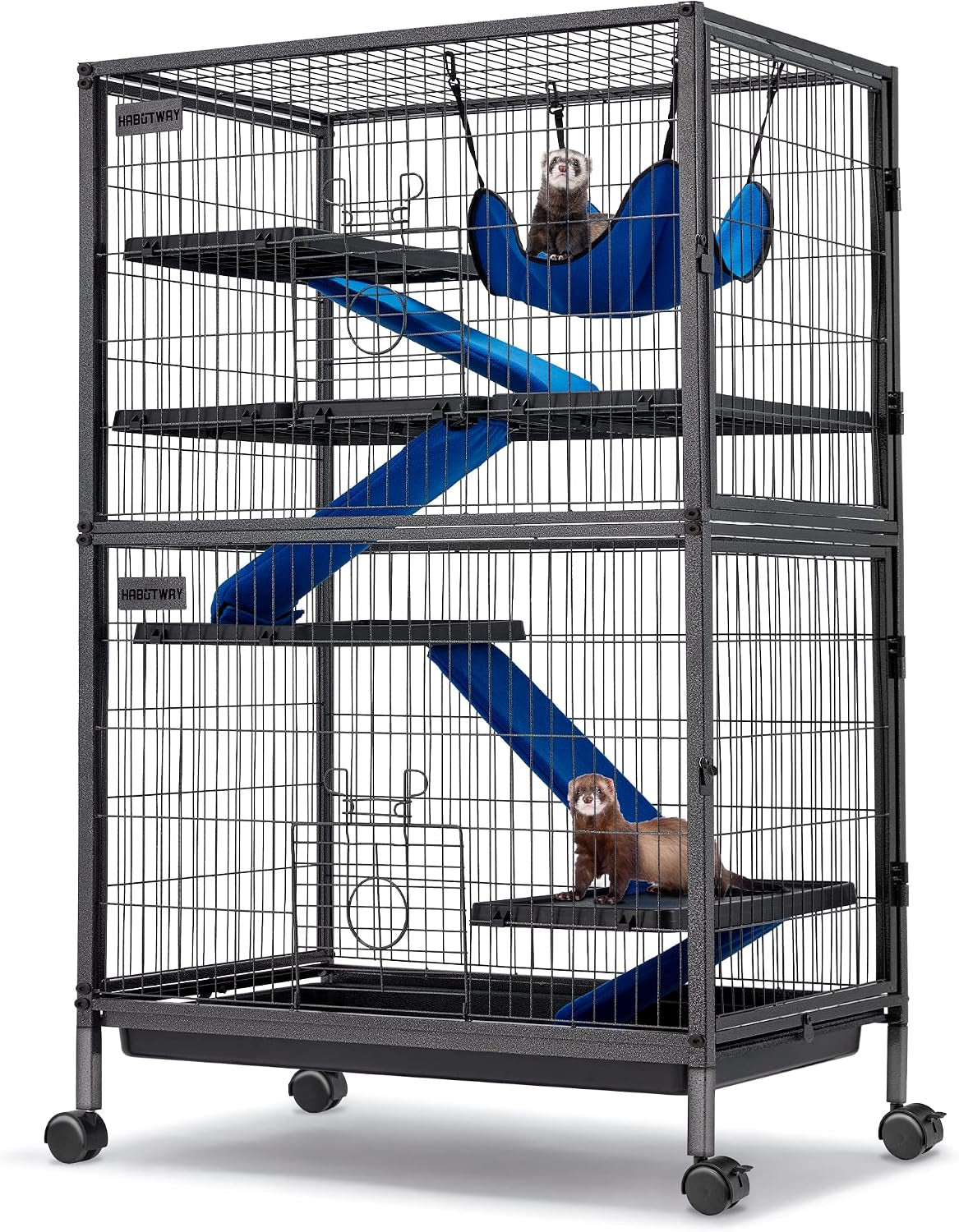 habutway-50h-metal-small-animal-cages-rolling-chinchilla-cage-with-removable-ramps-lagre-cage-for-chinchillas-guinea-pigs-rabbit-ferret-cages-with-hammock-5-tiers-black