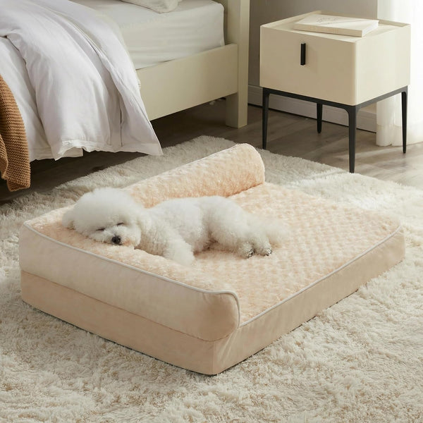 BFPETHOME Orthopedic Dog Beds for Large Dogs-Waterproof Sofa Dog Bed with Removable Washable Cover, Big Pet Bed with Waterproof Lining and Nonskid Bottom,Pet Bed for Large Dogs17