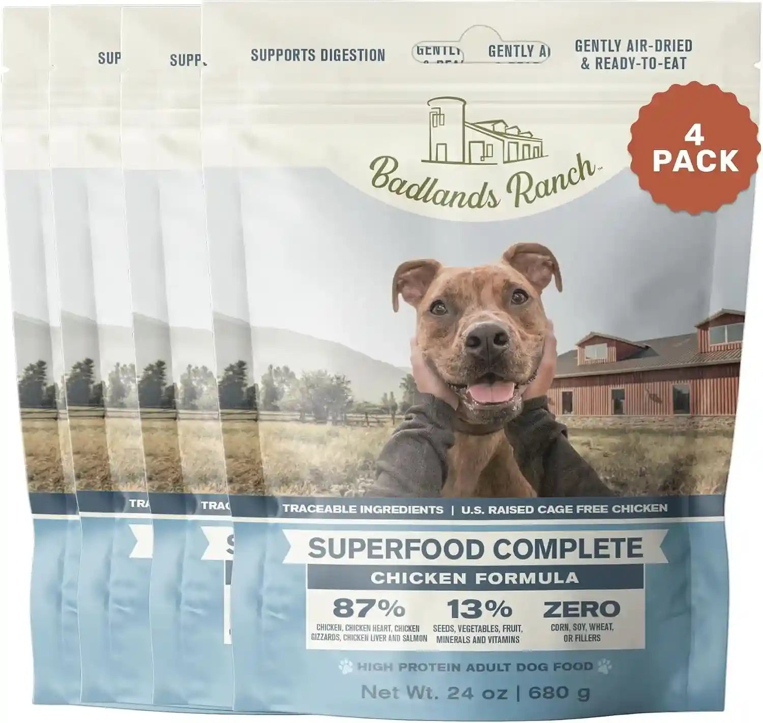 badlands-ranch-by-katherine-heigl-superfood-complete-air-dried-beef-dog-food-high-protein-with-superfoods-for-daily-wellness-consistent-nutrition-24-oz