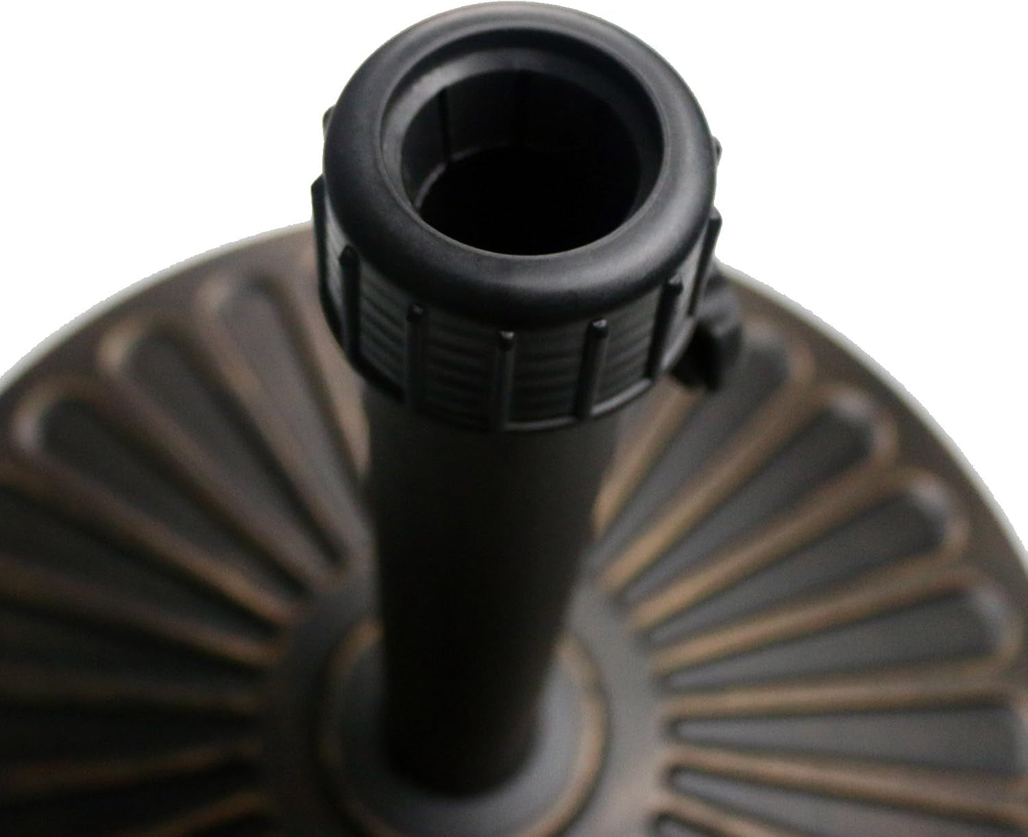 18-30-2-lb-heavy-duty-round-patio-umbrella-base-antiqued-bronze-30-2-lb-resin-umbrella-base-keeps-patio-umbrellas-steady-with-an-elegant-bronze-finish-and-1-38-1-8-pole-fit