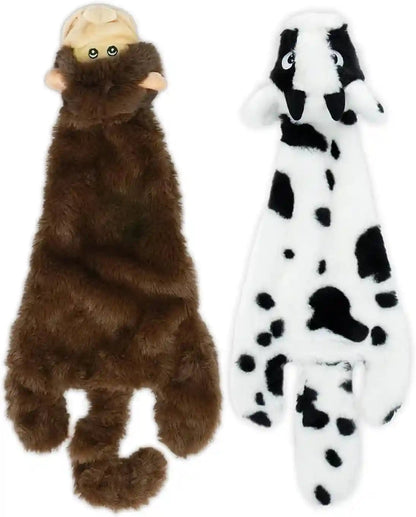 Best Pet Supplies Squeaky Dog Toys with Soft Durable Fabric for Small, Medium and Large Pets Interactive Toy for Indoor Play, Supports Active Biting and Play - 1Wild Duck, Small40