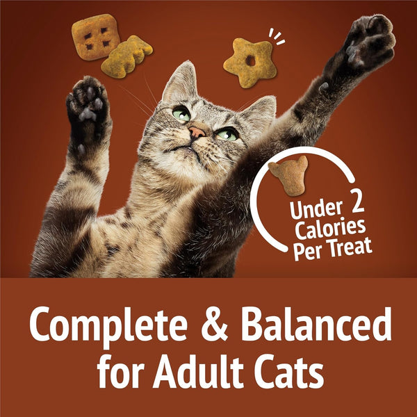 Purina Friskies Cat Treats, Party Mix Wild West Crunch - (Pack of 10) 2.1 Oz. Pouches8