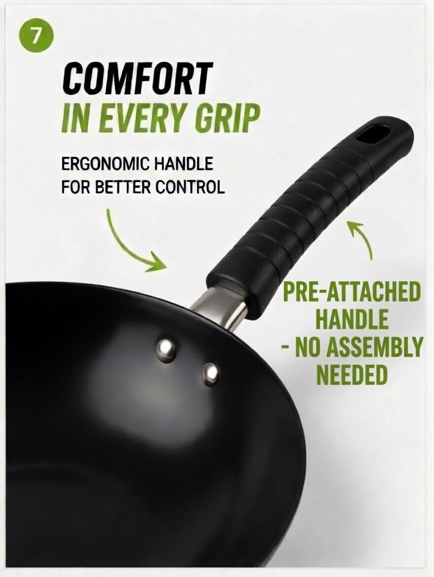 12-5-carbon-steel-wok-non-stick-pfas-free-coating-non-toxic-induction-safe-flat-bottom-stir-fry-pan-with-ergonomic-handle