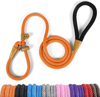 Lynxking Dog Leash Slip Lead 5 6 8 FT Dog Training Leash Strong Heavy Duty Rope No Pull Training Lead Leashes for Dogs14