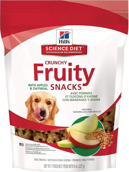 Hill'S Natural Fruity Snacks, Crunchy Dog Treats, Apples & Oatmeal1