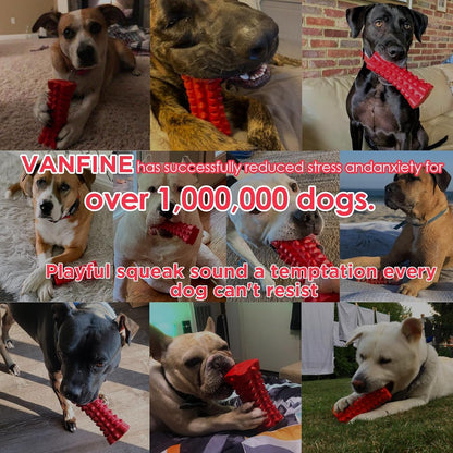 Indestructible Squeaky Dog Toy – Tough Rubber Chew Toy for Aggressive Large Dogs, Durable and Safe for Interactive Play2