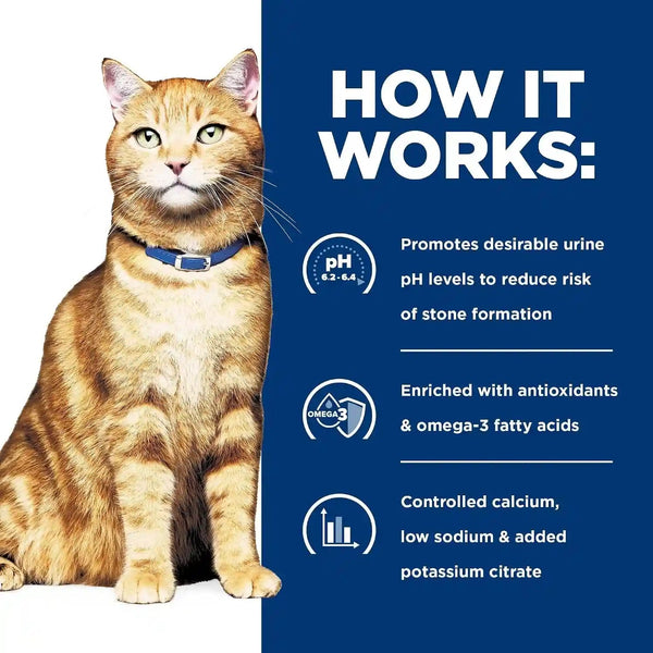 HILL'S PRESCRIPTION DIET C/D Multicare Urinary Care Dry Cat Food | #1 Veterinarian Recommended, Chicken Recipe, 4 Lb. Bag5