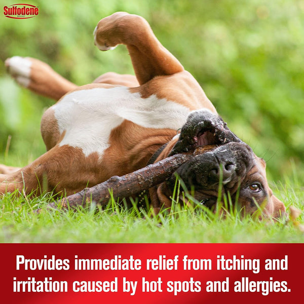 Sulfodene Hot Spot & Itch Relief Medicated Spray for Dog 8Oz | Vet Recommended, anti Itch Spray for Dogs with Aloe Vera, Dog Hot Spot Spray for Allergies, Scrapes, and Abrasions3