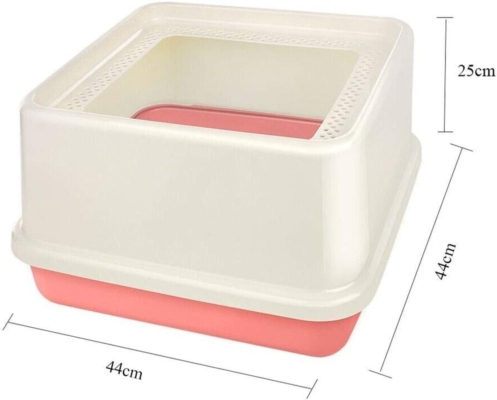 dog-potty-training-toilet-top-entrance-type-cat-litter-pot-semi-closed-toilet-large-space-capacity-sand-bowl-pet-suppliesblue