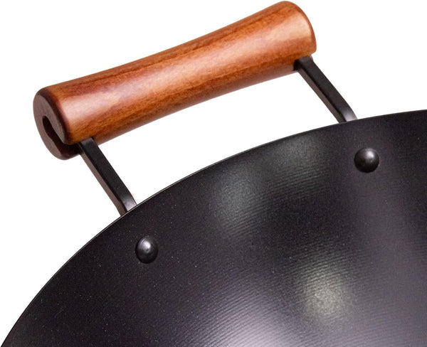 Joyce Chen Classic Series 14-Inch Preseasoned Carbon Steel Wok5