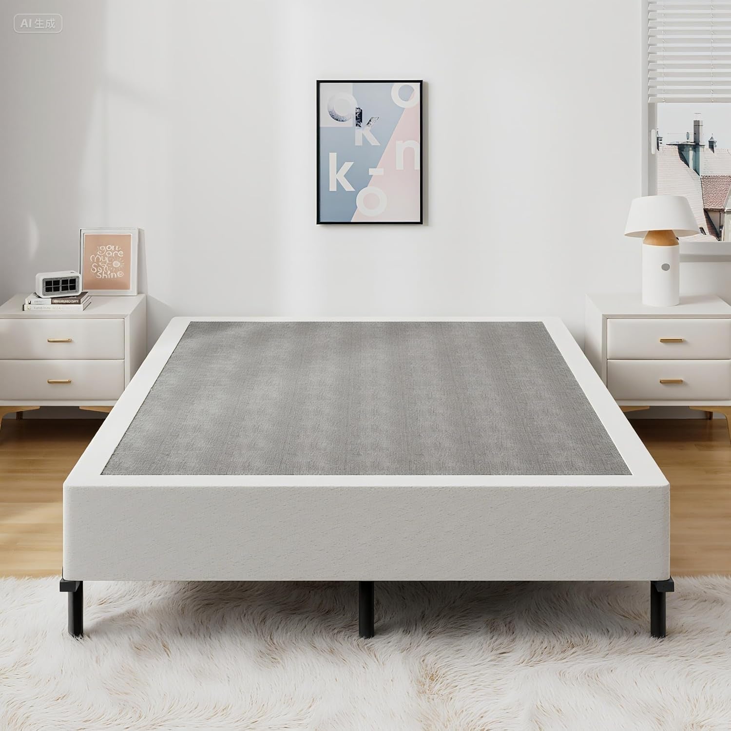 queen-size-box-spring-bed-base-9-inch-3000lbs-heavy-duty-box-spring-queen-metal-mattress-foundation-tool-free-easy-assembly-noise-free