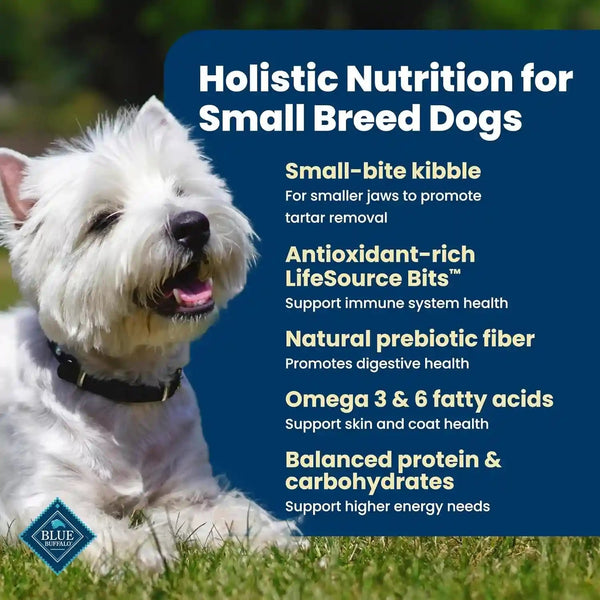 Blue Buffalo Life Protection Formula Chicken Small Breed Dry Dog Food, 5 Lb | Real Chicken #1 Ingredient, Antioxidant-Rich Lifesource Bits, Supports Higher Energy Needs, Formulated for Small Breed Dogs3