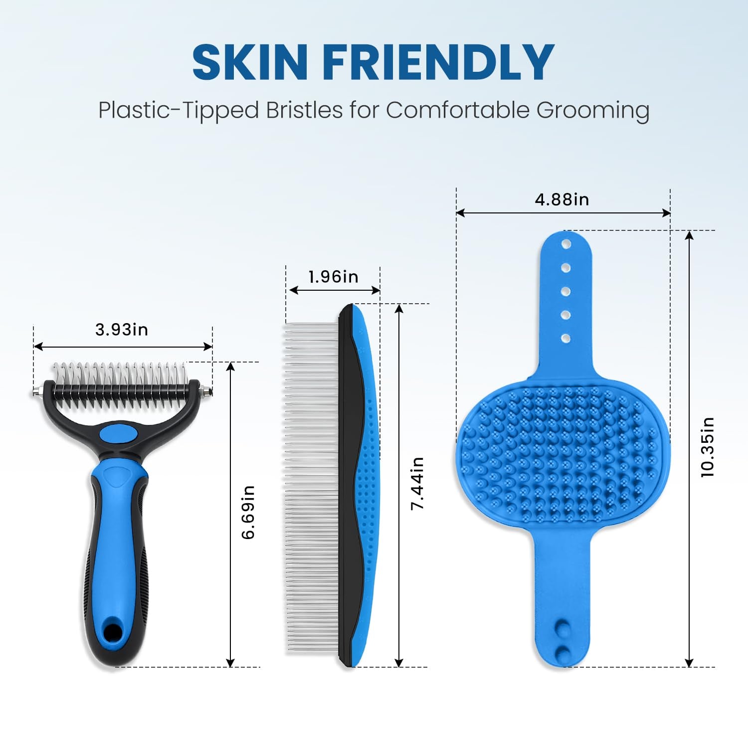 double-sided-pet-grooming-rake-4-in-1-professional-pet-grooming-kit-deshedding-dematting-tool-for-dogs-cats-extra-wide-grooming-brush-deshedder-comb-for-long-short-haired-pets-blue-kit-4pcs