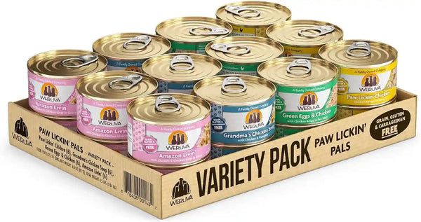 Weruva Classic Cat Food, Paw Lickin’ Chicken with Chicken Breast in Gravy, 3Oz Can (Pack of 24)20