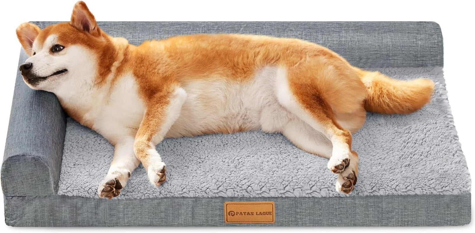 patas-lague-orthopedic-large-dog-bed-pet-sofa-beds-36x24-black-l-bolster-egg-crate-foam-dog-couch-for-large-sized-dogs-waterproof-removable-washable-cover-pet-mat-with-nonskid-bottom