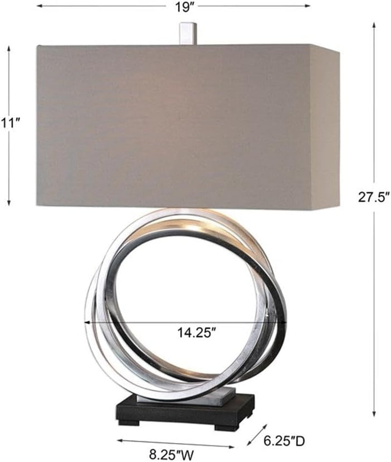 steel-and-linen-rings-table-lamp-27-5-in-height-silver-and-light-beige-finish-rectangle-hardback-shade-3-way-socket-1-light-150w-modern-accent-lighting-for-living-room-or-bedroom