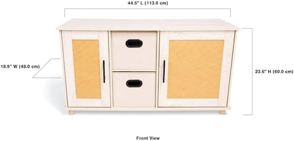 Petco Hidden Litter Box and 2 Cat Condo Cabinet 44.5" L X 18.9" W X 23.6" H3