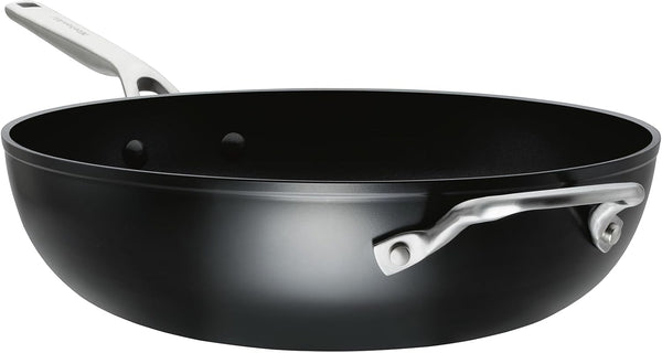 Kitchenaid Hard-Anodized Induction Nonstick Stir Fry Pan/Wok with Helper Handle, 12.25-Inch, Matte Black8