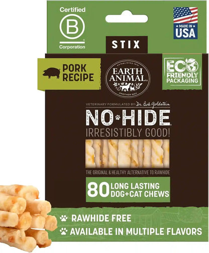 Earth Animal No Hide Stix - Rawhide Free Dog Chews Sticks 20 Count Chicken | Small Sticks Chicken Flavored Natural Rawhide Free Long Lasting Dog Chews - Treats for Small Dogs and Cats19