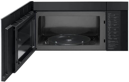 LG Smart 30 In. W 2 Cu. Ft. over the Range Microwave with Easyclean 1,050-Watt in Printproof Stainless Steel MVEL2033F4