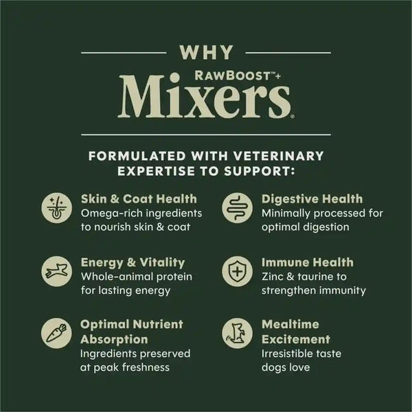 Instinct Freeze Dried Mixers, Dog Food Toppers, Gut Health, 5.5 Oz. Bag4