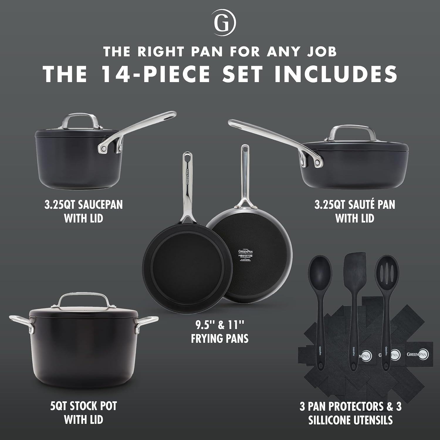 gp5-hard-anodized-healthy-ceramic-nonstick-14-piece-cookware-pots-pans-set-heavy-gauge-scratch-resistant-stay-flat-surface-induction-mirror-finish-handle-oven-safe-pfas-free-black