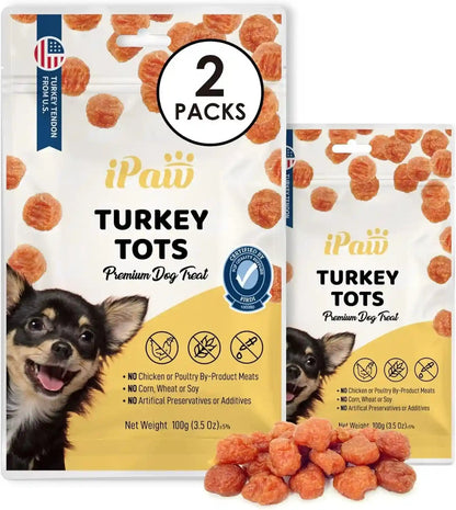 Ipaw Chicken Tots Dog Treat,Sqf-Certified Production Process,Training Treat | Puppy Training, Human Grade, Training Reward, Hypoallergenic, Easy to Digest19