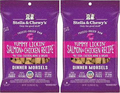 Stella & Chewy'S Freeze-Dried Raw Cat Dinner Morsels - Premium Chicken Recipe with 98% Cage-Free Meat & Organs - Natural Grain-Free Cat & Kitten Food - Made in USA - 3.5 Oz17