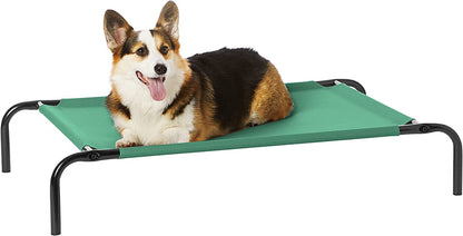 Amazon Basics Cooling Breathable Elevated Dog Bed with Metal Frame for Large Dogs, 51" X 31" X 8", Grey15