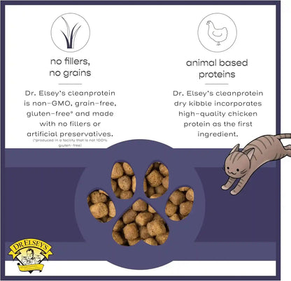 Dr. Elsey'S Cleanprotein Chicken Cat Kibble 2 Lb. Bag6