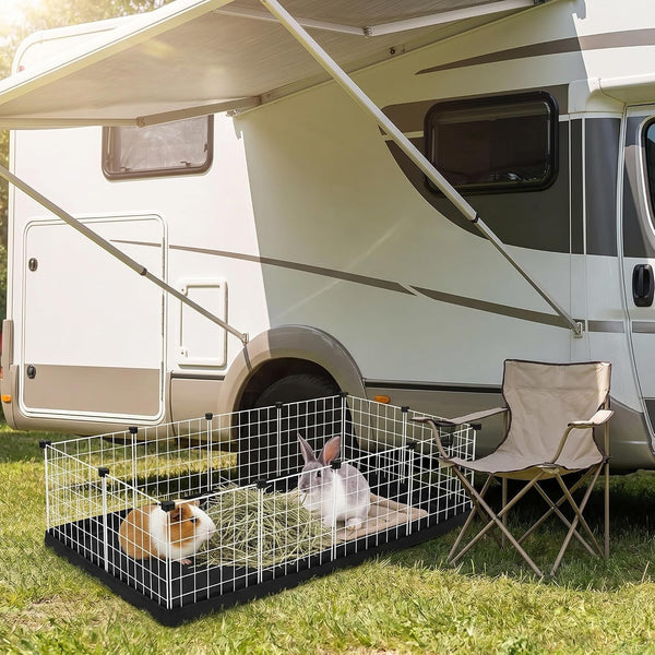 Pjyucien C&C Cage Bottom 24"X48", Easy to Install | Use as Top, Use as Bottom and Top Set, Protect Floor, Saves Time and Effort,For Guinea Pig and Other Small Animals9