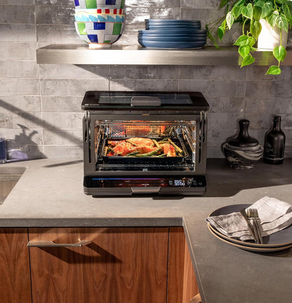GE Profile Smart Oven with No Preheat, 11-In-1 Countertop Oven Including Air Fry, Warm, Toast, Broil, Roast, Pastry, Reheat, and More, Wifi and Smart Connected, Black8