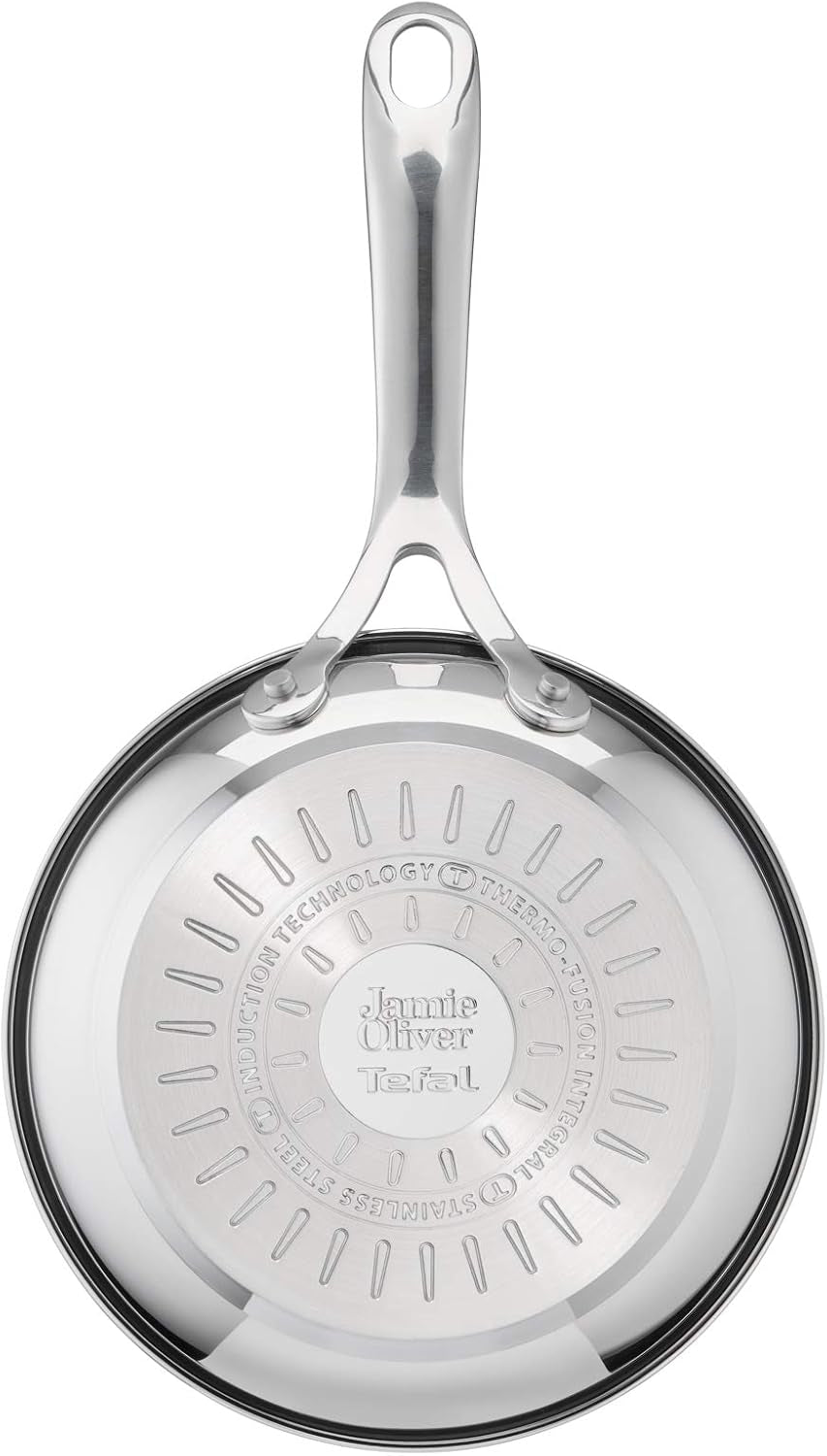 x-jamie-oliver-nonstick-coated-stainless-steel-pans-8-9-5-11-frypan-set-induction-compatible-oven-safe-up-to-500-f-chefs-stainless-steel-skillet-frying-pan-silver-3-frying-pans-7-9-9-4-11-inch-titanium-non-stick-coating-suitable-for-induction-thermo-signal-riveted-handle