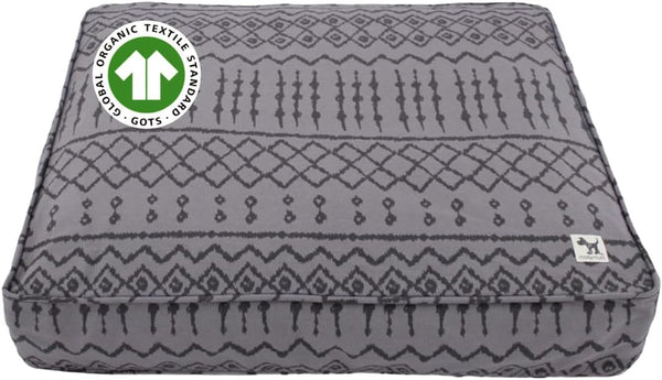 Molly Mutt Medium to Large Duvet Cover, Heat Waves, Brown with Black Accents 36"X45"X5"42