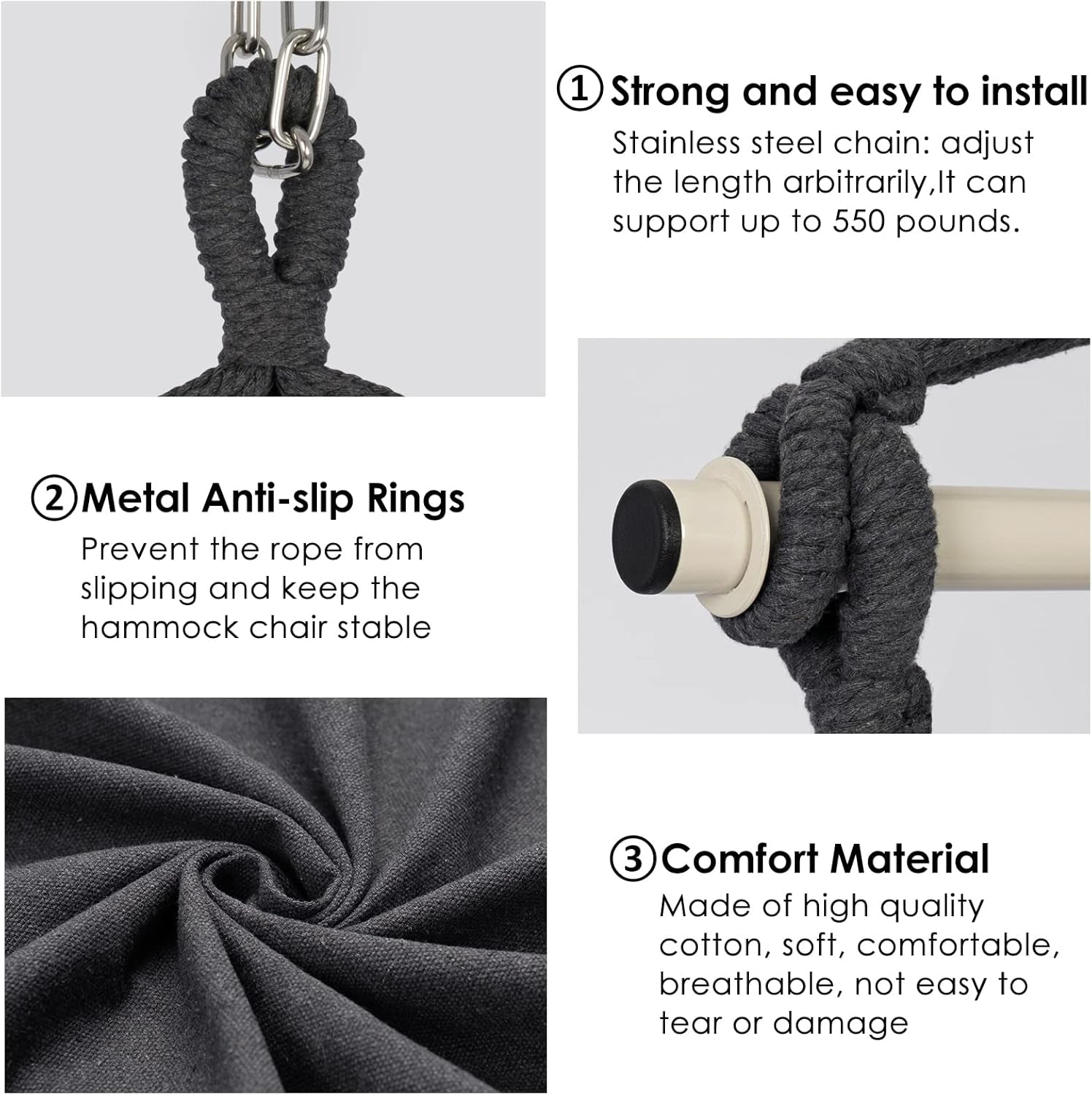 hammock-chair-hanging-rope-swing-chair-max-500-lbs-2-seat-cushions-included-removable-steel-spreader-bar-with-anti-slip-rings-hardware-kit-for-indoor-outdoordark-grey