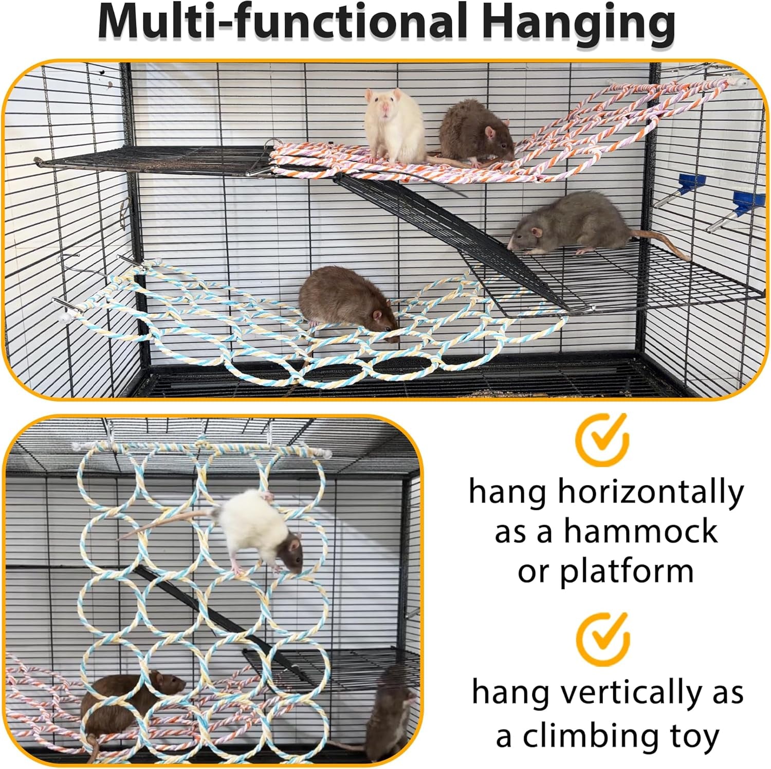 rat-climbing-rope-net-toy-for-cage-hanging-swing-toy-random-color-multifunctional-small-pet-activity-toy-works-as-hemp-perch-rope-ladder-bridge-and-hammock-for-rats-birds-to-climb-and-rest