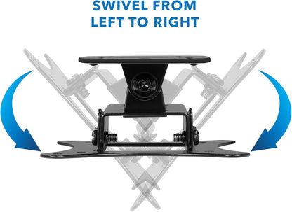 Small TV Wall Mount for 19–32 Inch Flat Screen Tvs | Tilt and Swivel TV Wall Mount | Low Profile 2.4” Design | VESA 75X75 100X100 | Single Stud Installation | 44 Lb Capacity8