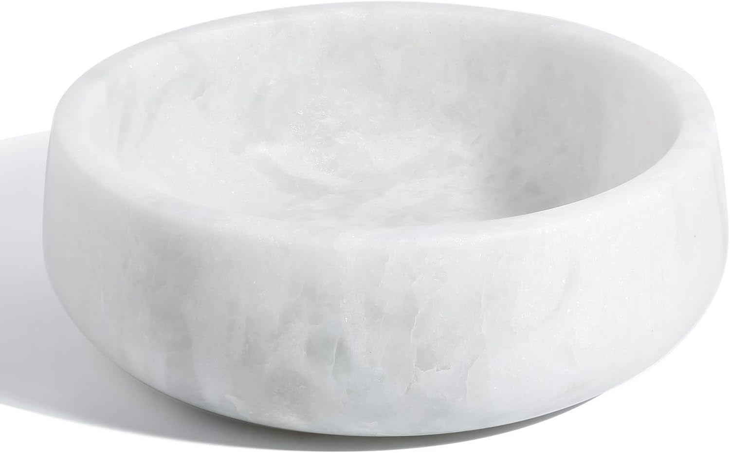 white-marble-dog-bowls-non-slip-dog-food-water-bowl-small-heavy-duty-pet-bowl-for-cats-and-medium-dogs-weighted-african-natural-marble-holds-4-cups5lbs