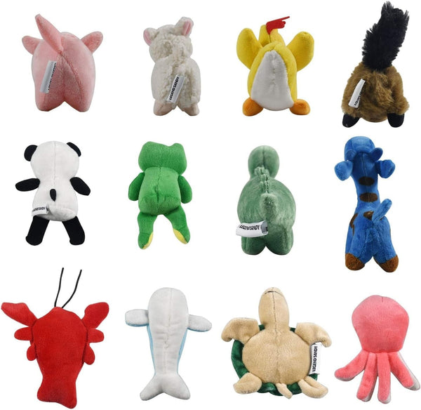 LEGEND SANDY Squeaky Plush Dog Toy Pack for Puppy, Small Stuffed Puppy Chew Toys 12 Dog Toys Bulk with Squeakers, Cute Soft Pet Toy for Small Medium Size Dogs9