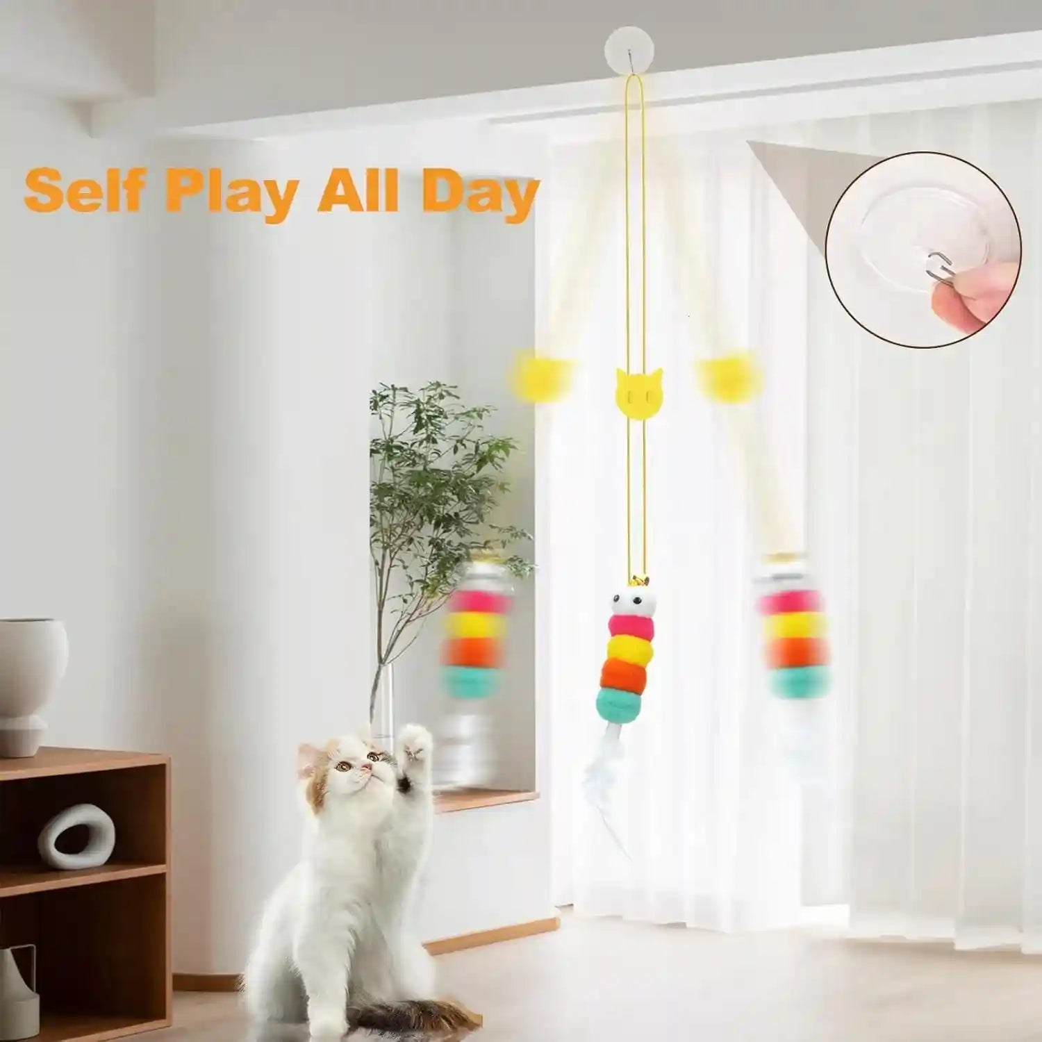 jiaron-6-pcs-interactive-cat-feather-toys-indoor-hanging-retractable-cat-toy-self-play-toys-make-fun-excecise