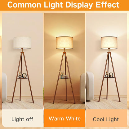 Beige Large Drum Lamp Shades for Floor Lamps, 16" Top X16" Bottom X 9" High, Easy to Assemble, Replacement Linen Lampshades for Table Lamps & Bedside Lamps (1.65" Spider)4