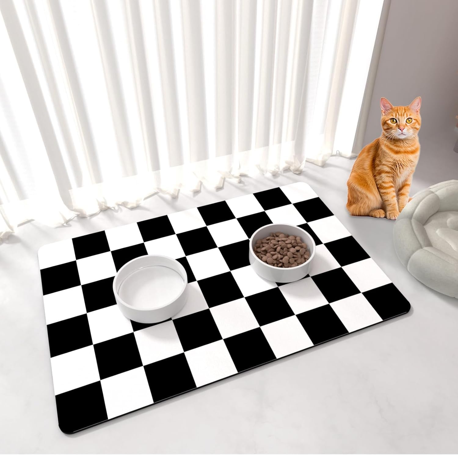 cat-food-mat-12x-20-cat-dog-mats-for-food-and-water-bowl-checkered-pet-placemat-feeding-mat-non-slip-under-pet-bowls-mats-for-messy-drinkers-pink-white