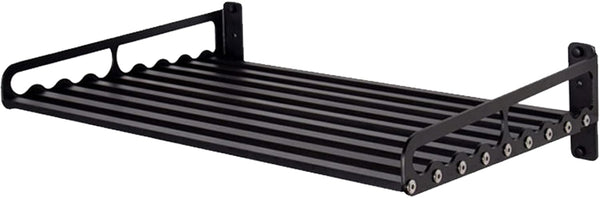 Microwave Oven Rack, 23.58"X15.52" Wall Shelf, Mounted Oven Bracket Holder, 80Ib Load Bearing, Household Commercial Microwave Rack for Dorm, Apartment, Kitchen, Bedroom, Black1