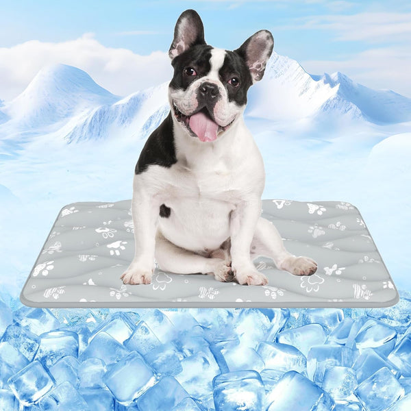 Rywell Super-Absorbent Cooling Mat for Dogs 44"X32" Arc-Chill 3.0 & Color-Changing Dog Cooling Mat, Stay Cool & Dry, Washable, Non-Slip Pet Bed Mat for Floors, Sofas, Kennels17