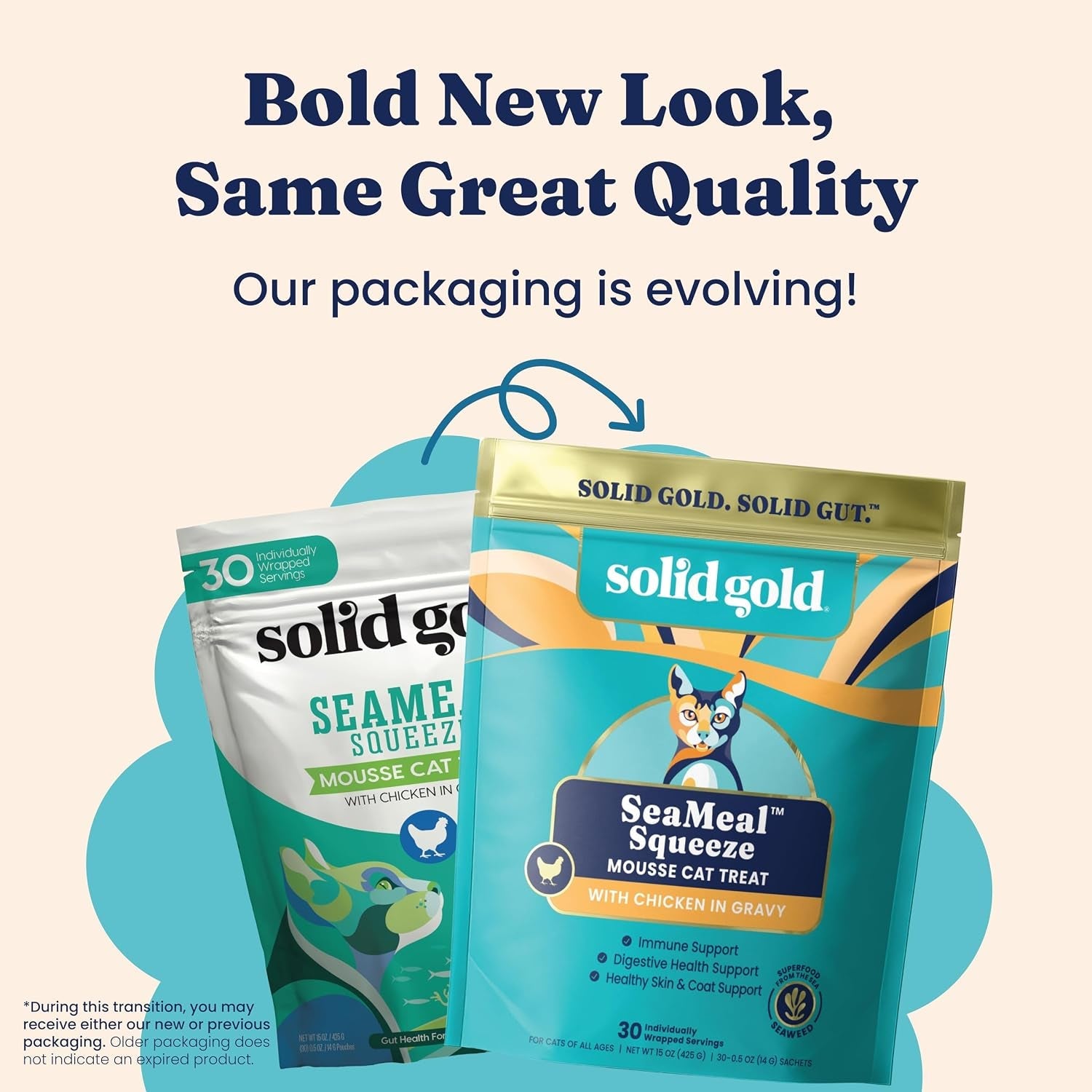 solid-gold-lickable-cat-treats-limited-ingredient-chicken-seameal™-squeezable-healthy-cat-treats-for-indoor-cats-snack-topper-squeeze-ups-for-cats-w-seaweed-for-gut-immune-support-3oz-30ct
